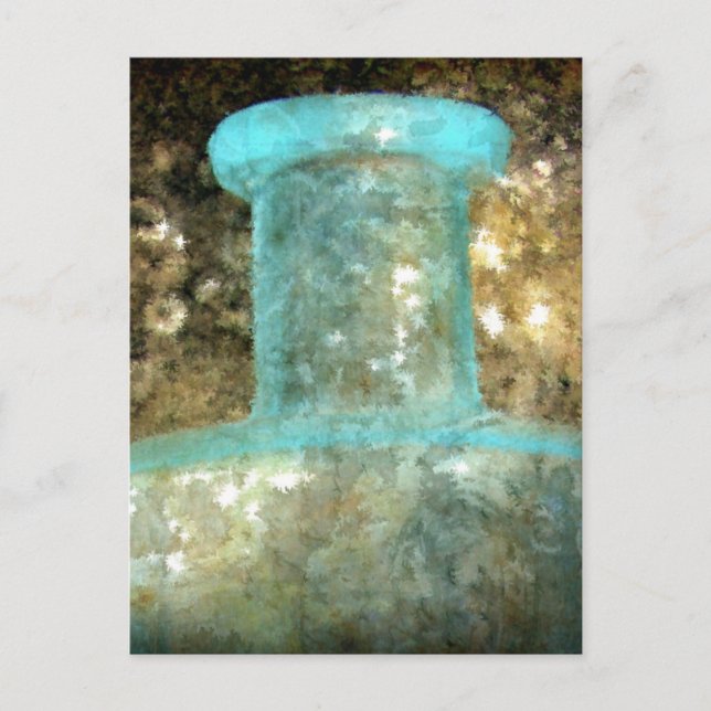 Flaska Art igen Vykort (Framsida)