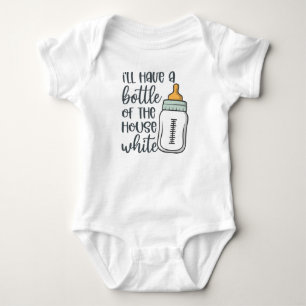 Flaska Av Husets Vita T Shirt