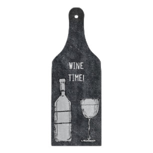 Flaska & exponeringsglas för vin för vinTime sva