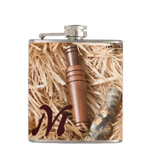 Flaska för Whiskey för Monogram för drake för Fickplunta