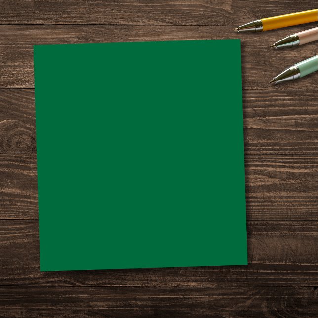Flaska Grönt Solid Färg | Klassisk | ELEGANT Anteckningsblock (Skapare uppladdad)