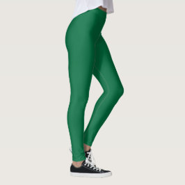 Flaska Grönt Solid Färg | Klassisk | ELEGANT Leggings