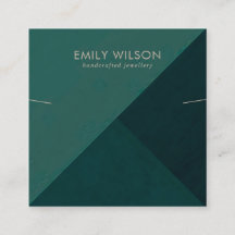 FLASKA GRÖNT TRIANGLE NECKLACE BRACELET VISNING