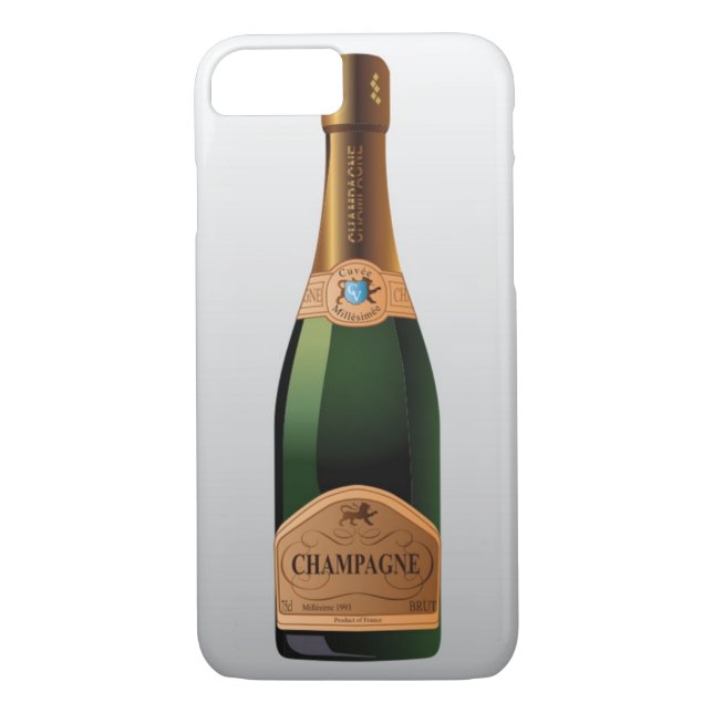 FLASKA I CHAMPAGNE Case-Mate iPhone SKAL (Baksida)