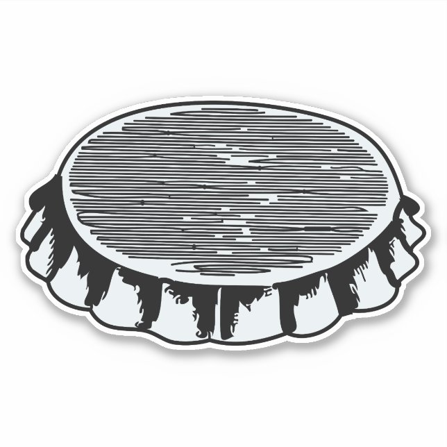 Flaska Klistermärken (Framsida)