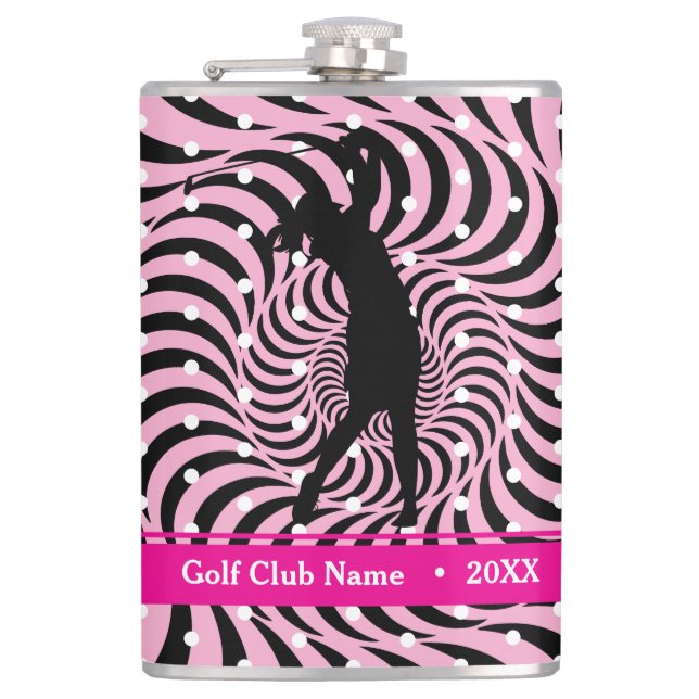 Flaska-kolven shock rosa Opti-Dot "Birdie Juice" Fickplunta (Framsidan)