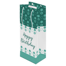 Flaska med polka punkter