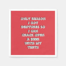 Flaska Open Teeth Napkins