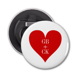 Flaska öppnare Älskare Initialer