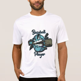 Flaska-öppnare i Baseball Player-truckerkepsen T Shirt
