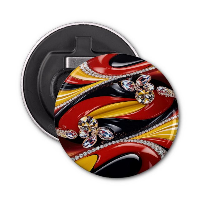 Flaska-öppnare med belgiskt Färg Design Flasköppnare (Framsidan)