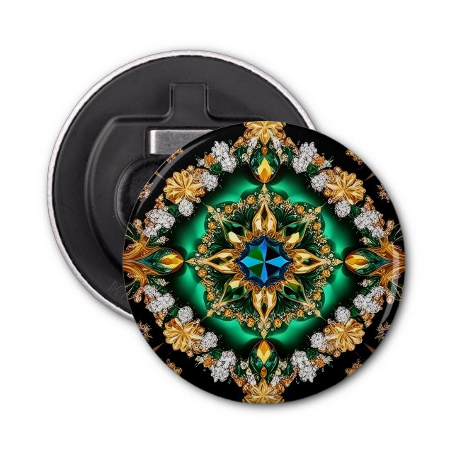 Flaska-öppnare med brasiliansk Färg design Flasköppnare (Framsidan)