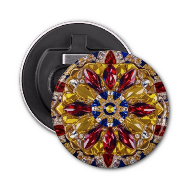 Flaska öppnare med Colombias Färg Design (Framsidan)