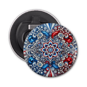 Flaska-öppnare med Fransk Färg Design Flasköppnare