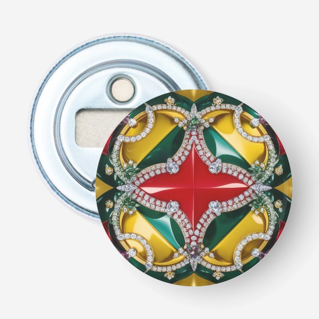 Flaska-öppnare med Los Angeles Färg Design Design Flasköppnare (Framsidan)