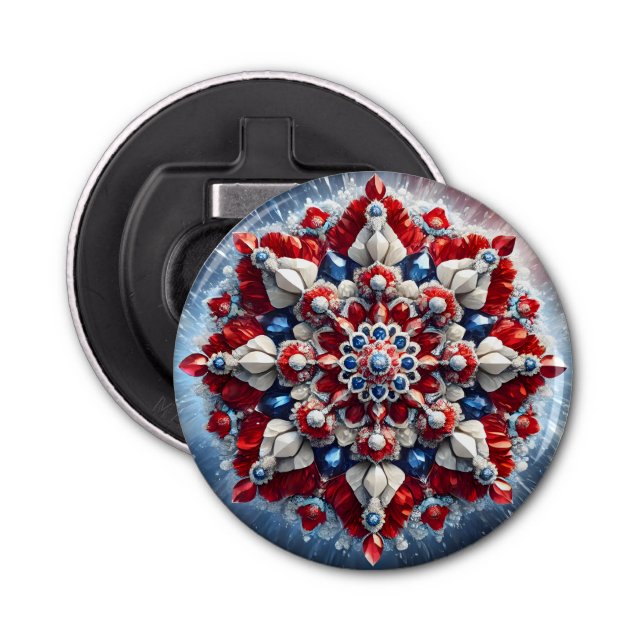 Flaska öppnare med norska Färg Design (Framsidan)