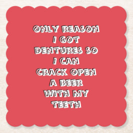 Flaska öppningstid underlägg papper