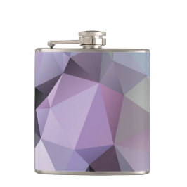 Flaska: Polygonen Design-Skuggar av lilor & Fickplunta