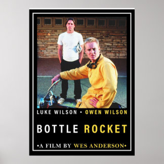 Flaska Rocket Poster