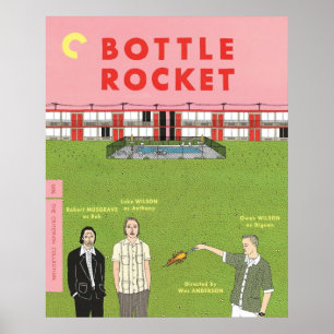 Flaska Rocket Poster