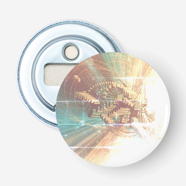 FLASKA TOP OPENER-KNAPPEN DESIGN STIL FLASKÖPPNARE (Framsidan)