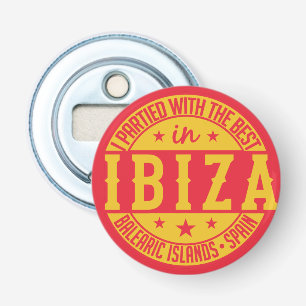 Flaskaöppnare för IBIZA Spanien Flasköppnare