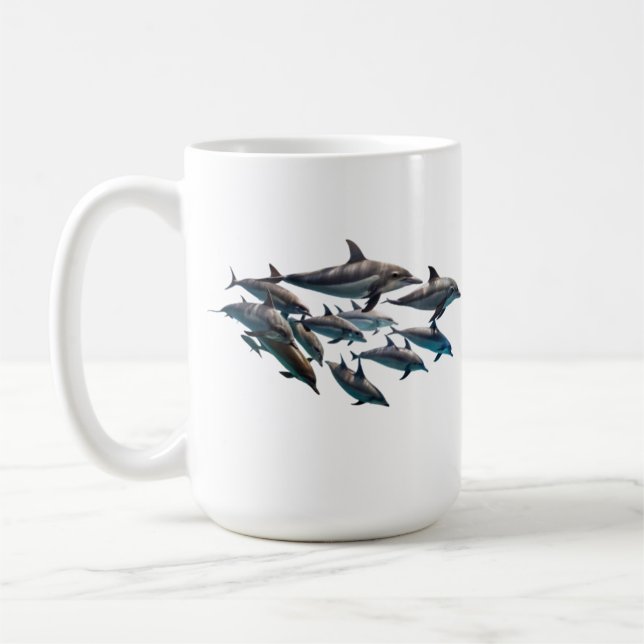 Flaskmugg med Flaschdelfin Kaffemugg (Vänster)