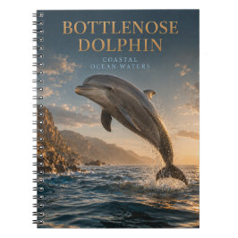 Flasknosdelfin Kusthavet DJUR Anteckningsbok