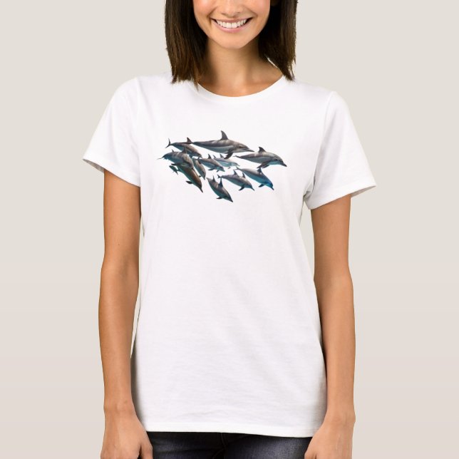 Flasknosdelfin T-Shirt (Framsida)