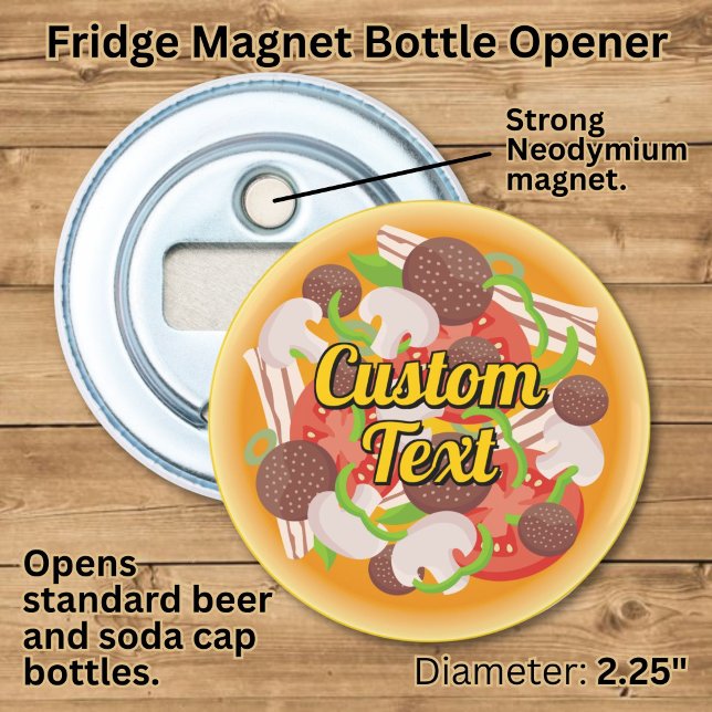 Flasköppnare för pizza (Skapare uppladdad)