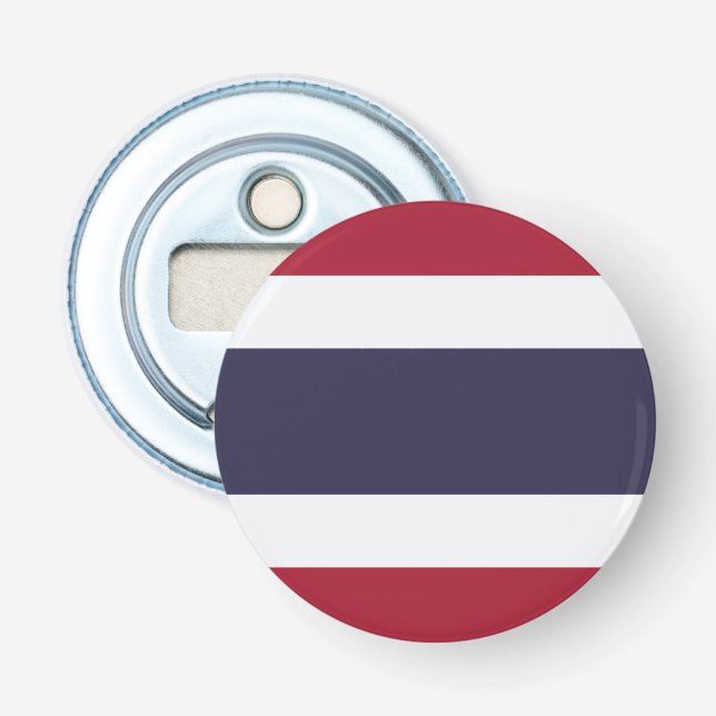 Flasköppnare med patriotisk thai-flagga (Framsidan)