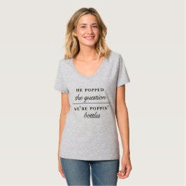 FLASKOR Bachelorette-partiets skjorta T-shirt