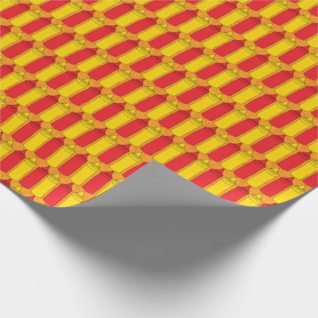 Flaskor för klassikersenap- och presentpapper (Hörn)