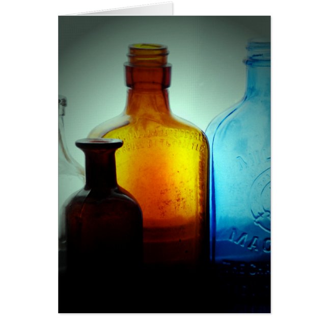 Flaskor Hälsningskort (Framsidan)
