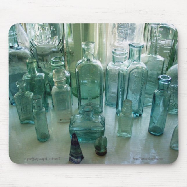 Flaskor Mousepad Musmatta (Framsidan)