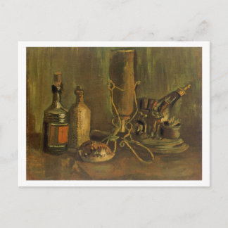Flaskor och Cowrie Snäcka, Vincent van Gogh Vykort