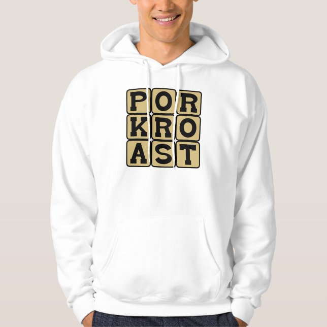 Fläskstek, grisförrätt munkjacka (Framsida)