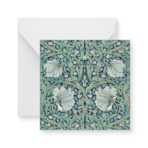 FLASKT ANMÄRKNINGskort: WILLIAM MORRIS: PIMPERNEL