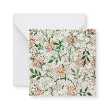 FLASKT KORT: WILLIAM MORRIS: JASMINE