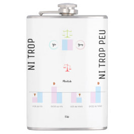 Flasque YIN YANG - Ni trop, Ni trop peu Fickplunta