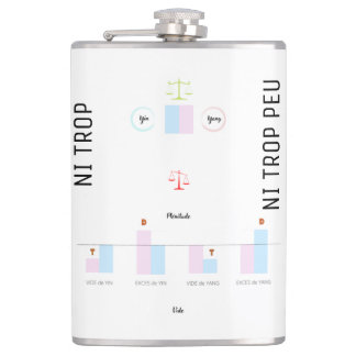 Flasque YIN YANG - Ni trop, Ni trop peu Fickplunta