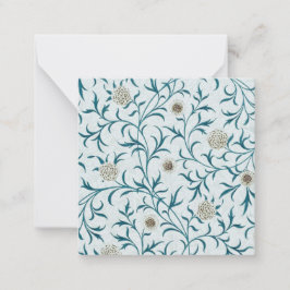 FLAT ANMÄRKD: WILLIAM MORRIS : POMEGRANATES EJ ANTECKNINGSKORT
