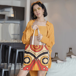 Flat Aztec-stammar Tygkasse