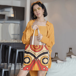 Flat Aztec-stammar Tygkasse