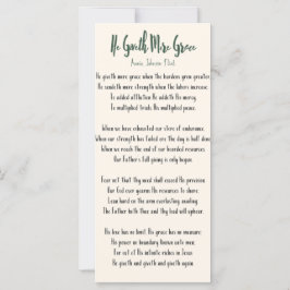 Flat Card Annie Johnson Flint Han ger mer respit