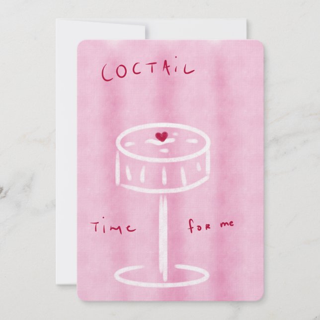 Flat Card cocktail (Framsida)