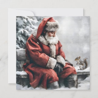 Flat Christmas Card Julkort