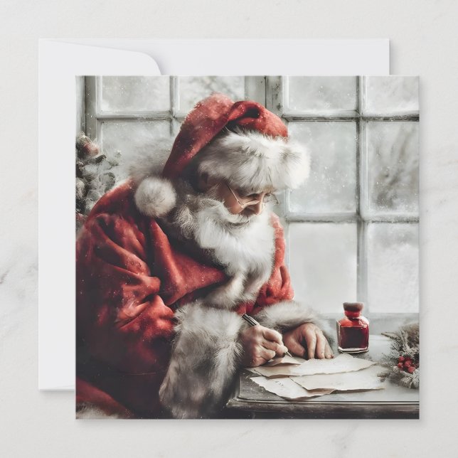 Flat Christmas Card Julkort (Framsida)