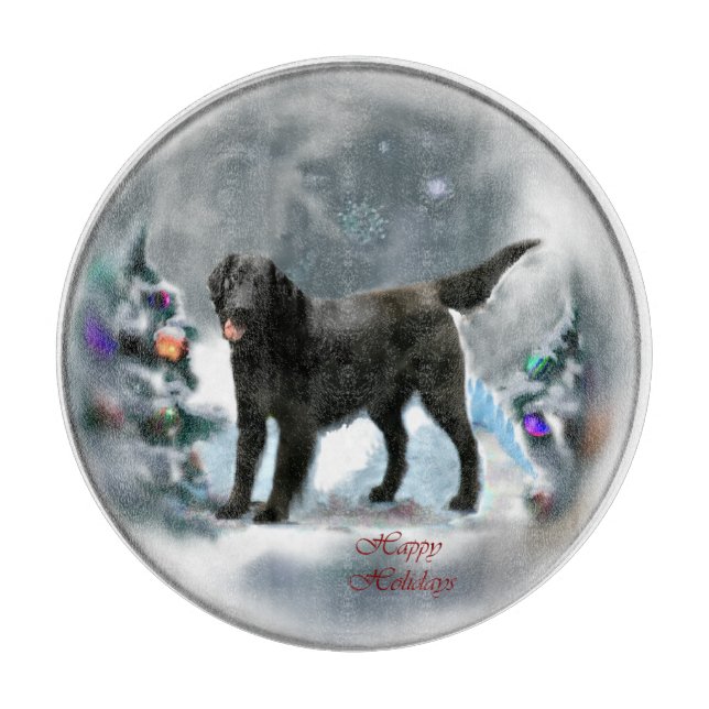 Flat-Coated Retriever Jul (Framsidan)