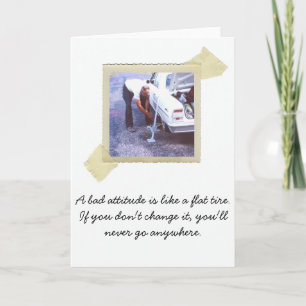 Flat Däck Humor Kort